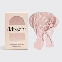 Carica l'immagine nel visualizzatore di Gallery, Kitsch - Cuffia in Raso Rosa