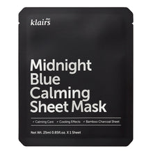 Carica l'immagine nel visualizzatore di Gallery, Klairs -Midnight Blue Calming Sheet Mask