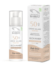 Carica l'immagine nel visualizzatore di Gallery, Laboratoires De Biarritz - Crema Solare Colorata Viso SPF50