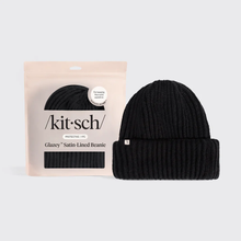 Carica l&#39;immagine nel visualizzatore di Gallery, Kitsch - Cappello Fodera in Raso - Black
