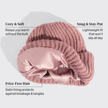 Carica l&#39;immagine nel visualizzatore di Gallery, Kitsch - Cappello con fodera in raso - Blush
