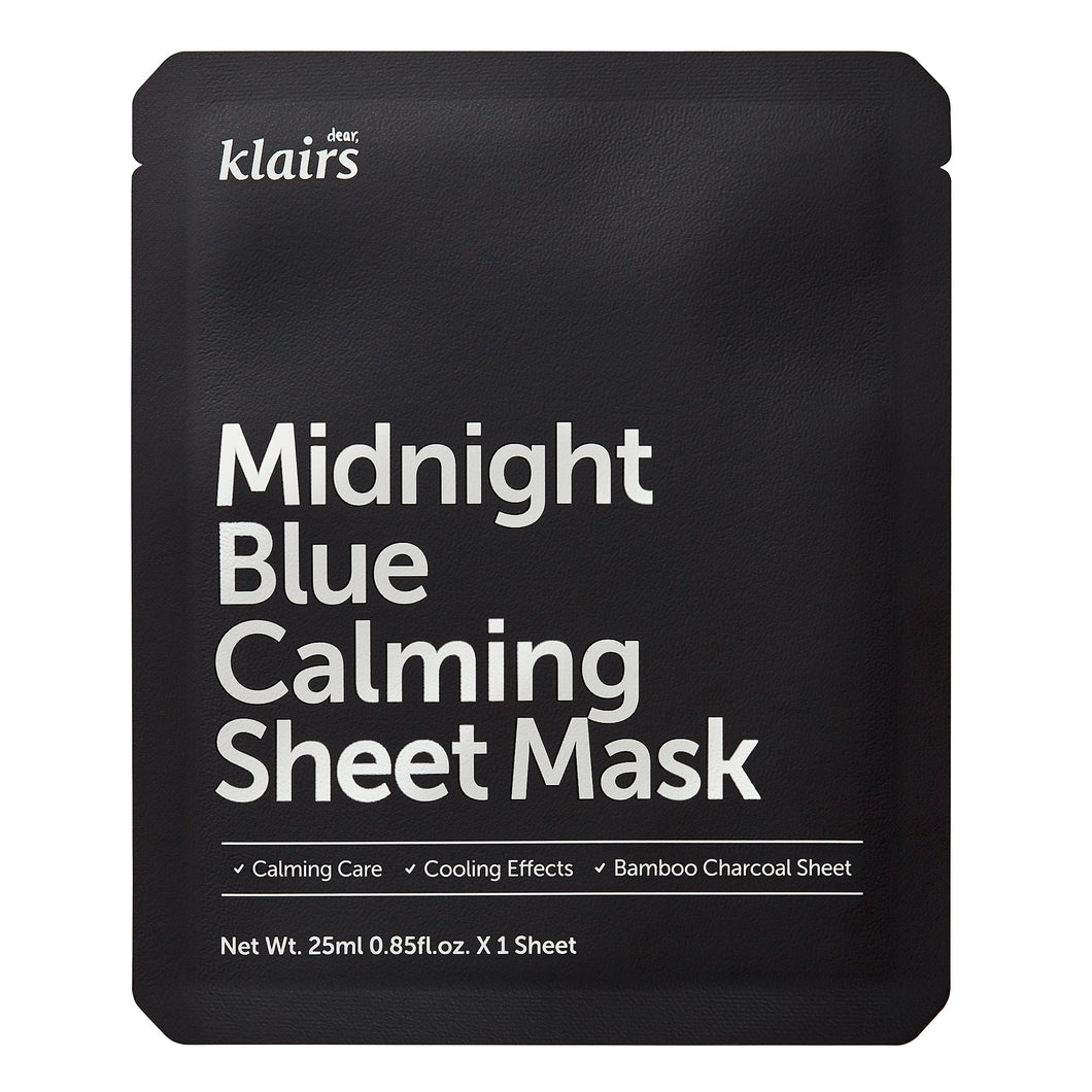 Klairs -Midnight Blue Calming Sheet Mask