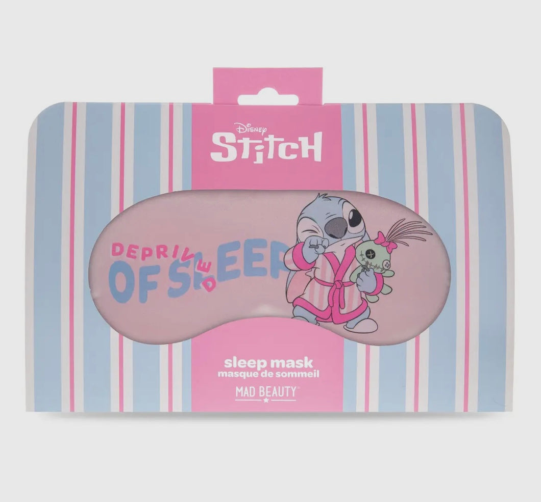 Mascherina da notte raso Stich disney