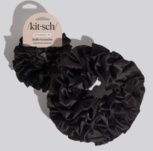 Carica l&#39;immagine nel visualizzatore di Gallery, Kitsch - Mega Scrunchies Black
