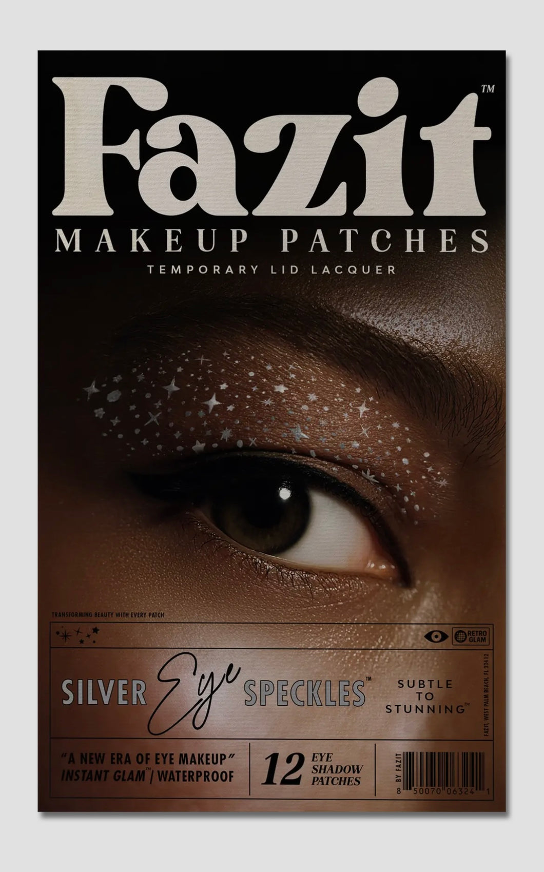 Fazit Beauty - Patch Glitter Silver Eyes