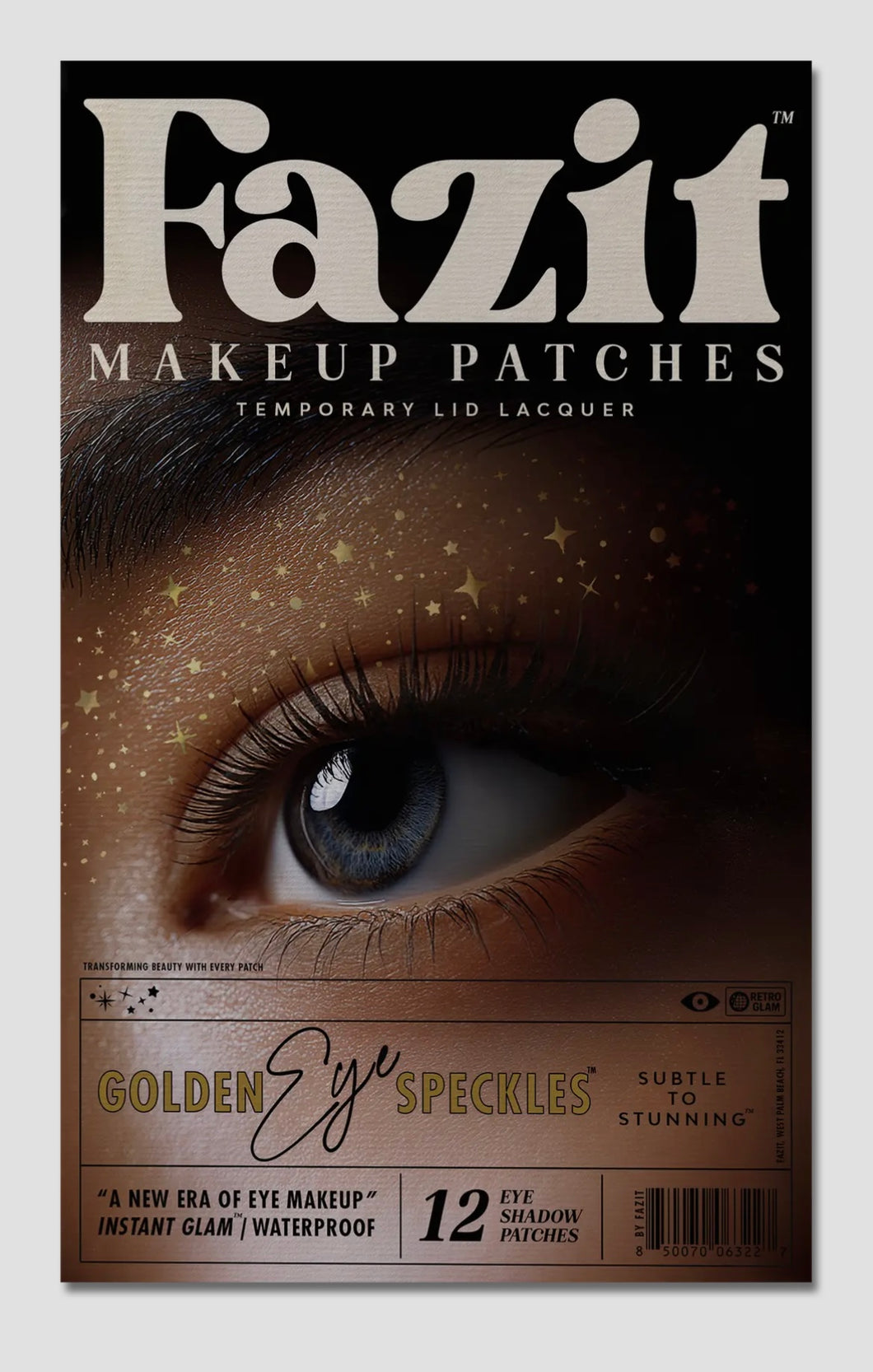 Fazit Beauty - Patch Glitter Oro Eyes