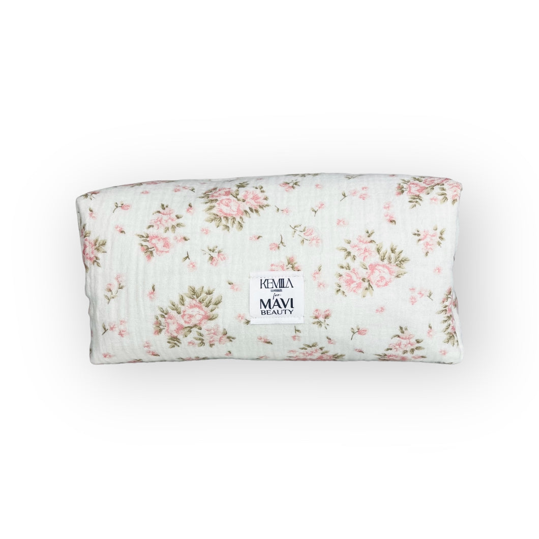 Kemila x Mavi - Beauty Case Sweet Flowers Baby Pink