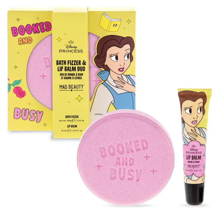 Disney - Set Bomba da Bagno / Lip Balm Belle