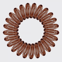Carica l&#39;immagine nel visualizzatore di Gallery, Kitsch - Set di elastici a spirale Brown - 8pz
