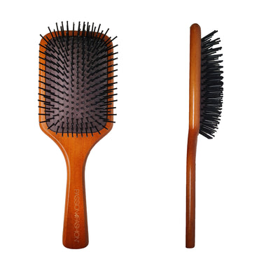 Passion4Fashion - Paddle Brush - Spazzola piatta districante per capelli in Legno - MAVI Shop by P4F